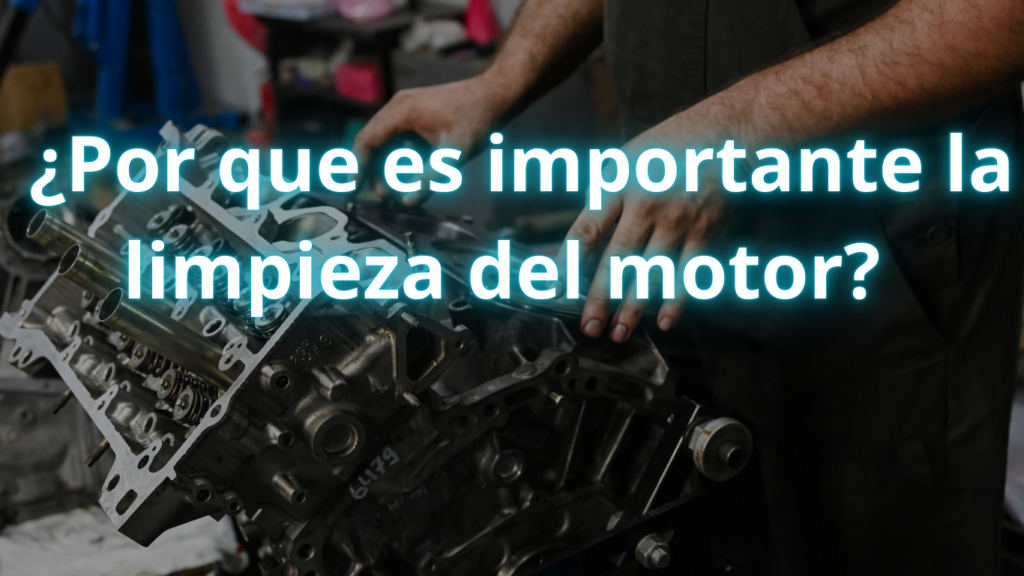 limpieza de motor