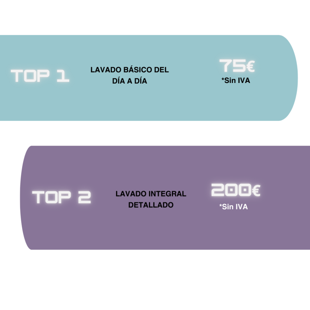PRECIOS LAVADO DE FURGONETA