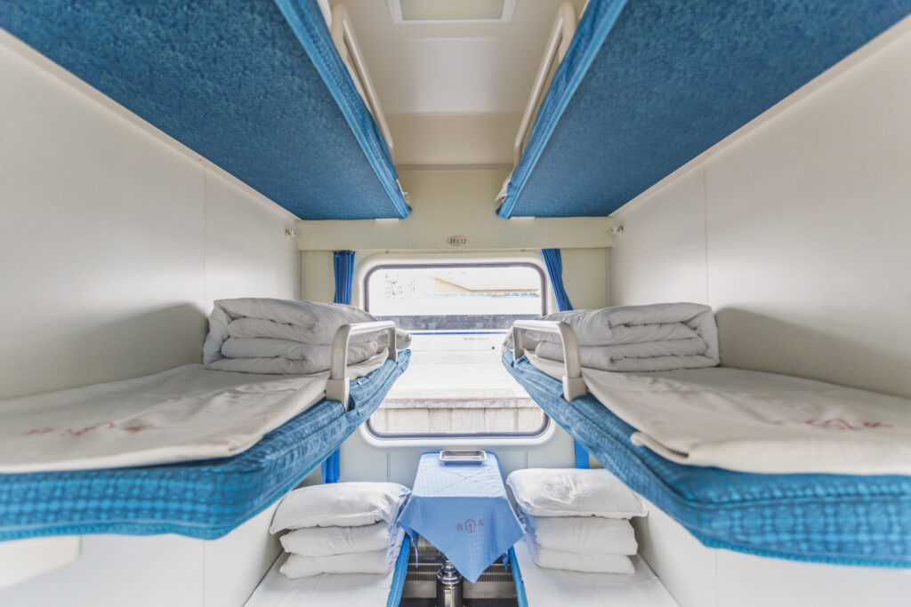 vista interior del tren